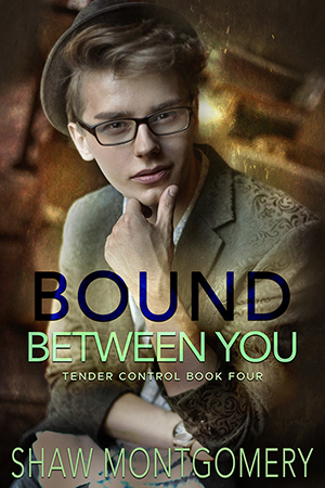Bound Between You by Shaw Montgomery - Gay Romance Ebook Cover