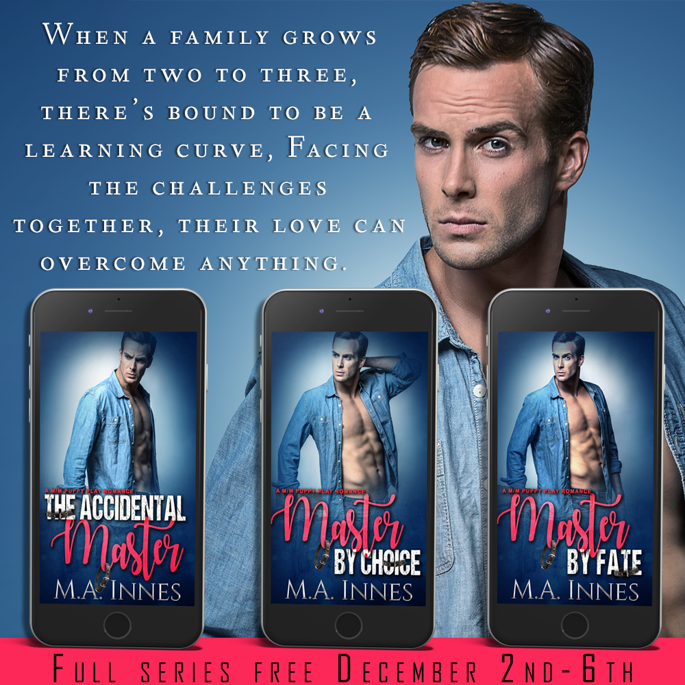 Accidental Master Series by MA Innes - Free Weekend Promo Graphic
