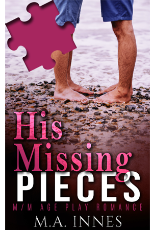 His Missing Pieces by MA Innes - Gay Romance Ebook Cover