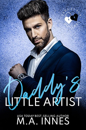 Daddy's Little Artist by MA Innes - Gay Romance Book Cover