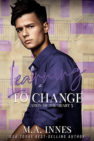 Learning to Change by MA Innes -Gay Romance Cover