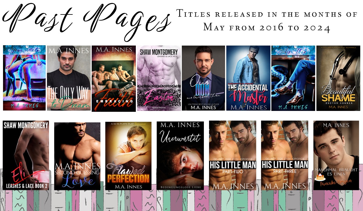 Past Pages - Shaw Montgomery MA Innes Books Published in May from 2016-2024