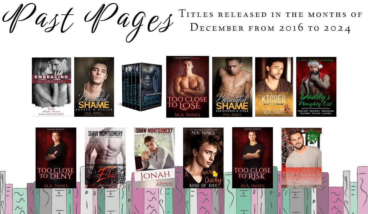 Past Pages - Shaw Montgomery MA Innes Books Published in December from 2016-2024