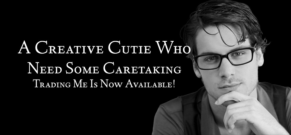 A Creative Cutie Who Need Some Caretaking - Trading Me Is Now Available! - blog post by MA Innes