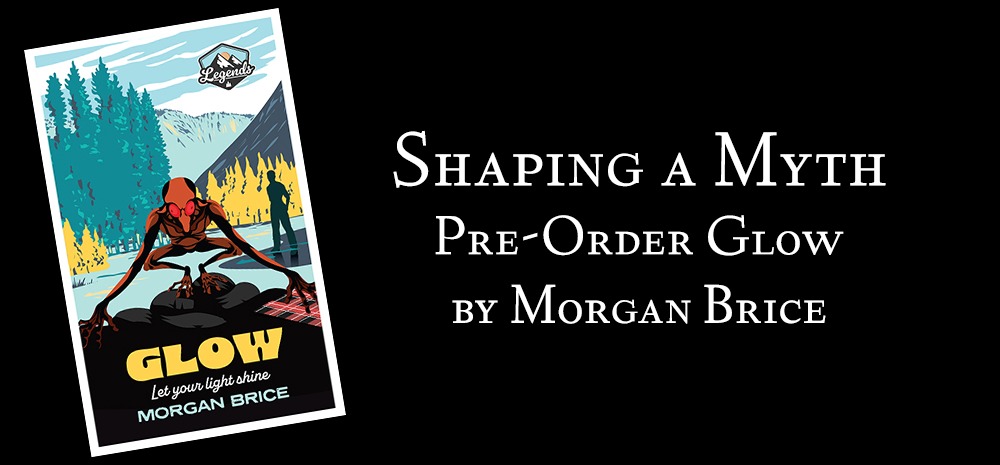 Shaping a Myth - Pre-Order Glow by Morgan Brice - blog post image on Shaw Montgomery MA Innes website
