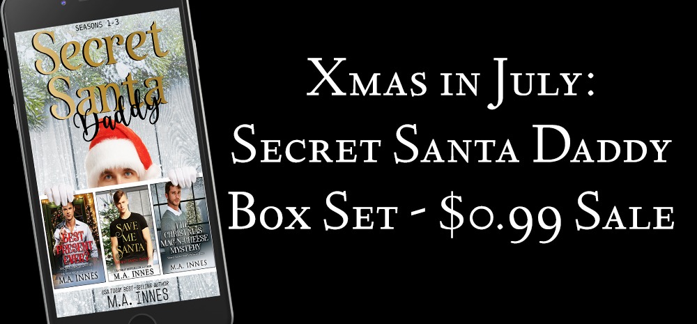 Secret Santa Daddy Box Set by MA Innes - Sale July 2026 - blog post image