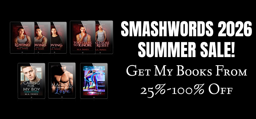 Smashwords 2026 Summer Sale! Get My Books From 25%-100% Off - blog post image by MA Innes